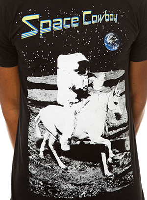 Space Cowboy Astronaut Unicorn T-Shirt