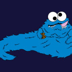 Cookie Monster Jabba the Hutt T-Shirt