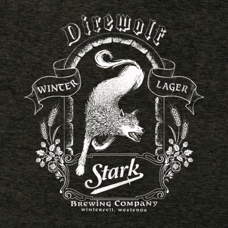 Direwolf Beer Game of Thrones T-Shirt
