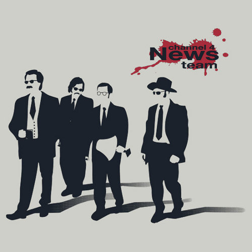 Reservoir Dogs Anchorman News Team T-Shirt