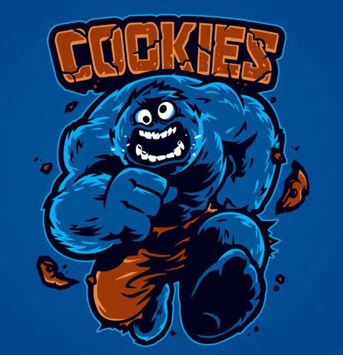 Cookie Monster Hulk T-Shirt
