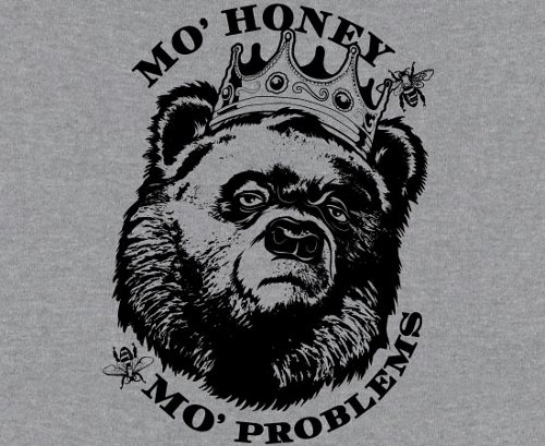 Mo' Honey Mo' Problems Notorious BIG Bear T-Shirt