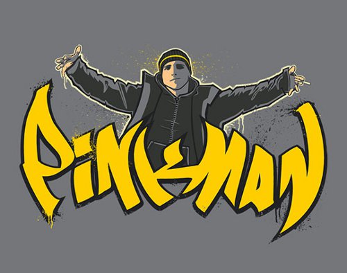 Pinkman Graffiti Tag Breaking Bad T-Shirt