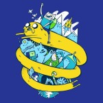 Radical Mathematical Adventure Time T-Shirt