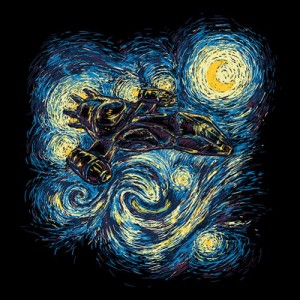 Firefly Serenity Starry Night Van Gogh T-Shirt