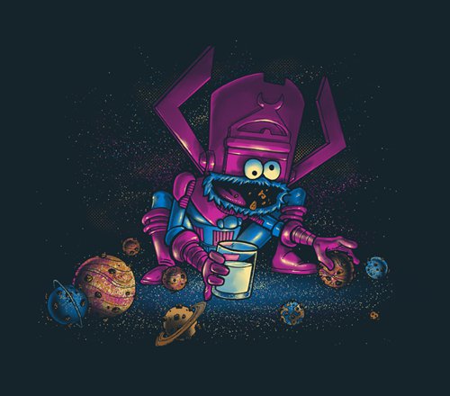 Cookie Monster Galactus T-Shirt