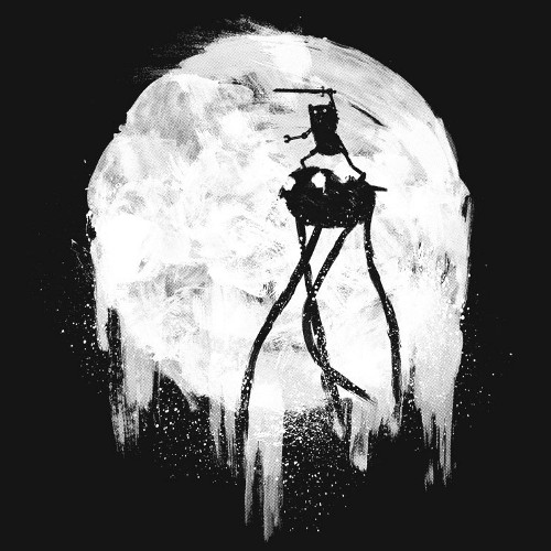 Midnight Adventure Time Moon T-Shirt