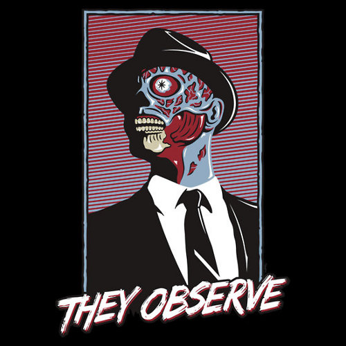 They Live Fringe Observers T-Shirt