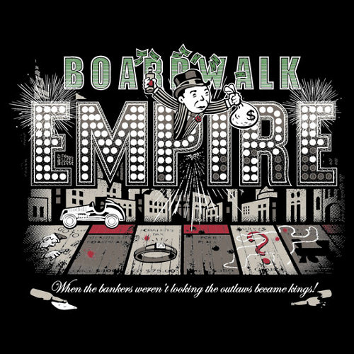 Boardwalk Empire Monopoly T-Shirt