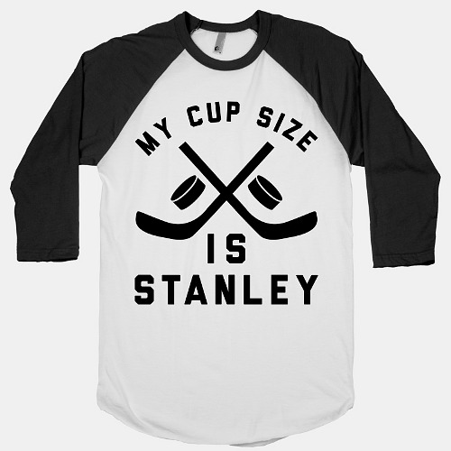 My Cup Size Is Stanley Hockey T-Shirt