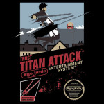 Attack on Titan Nintendo Game T-Shirt