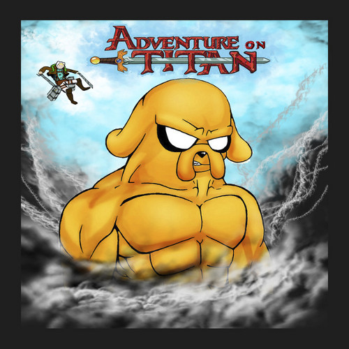Adventure Time Attack on Titan T-Shirt