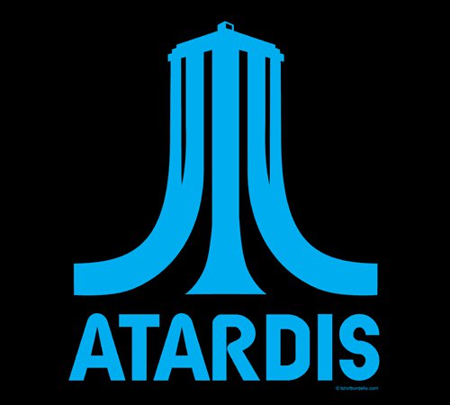 Atardis Doctor Who Atari T-Shirt