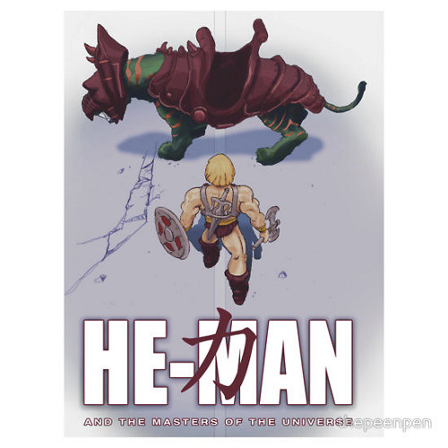 He-Man MOTU Akira Poster T-Shirt