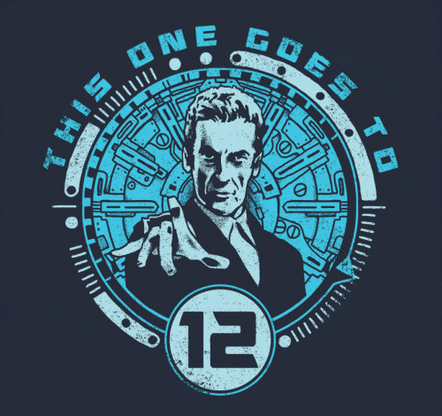 Doctor Who This One Goes To 12 T-Shirt