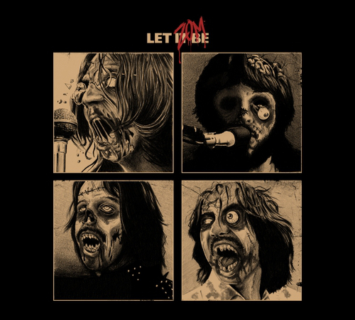 Let It Be Zombie Beatles T-Shirt