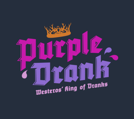 Purple Drank King Joffrey Wedding Drink Game of Thrones T-Shirt