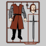 Ned Stark Model Kit Game of Thrones Funny T-Shirt