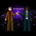 Science Cosmos Fist Bump Carl Sagan Neil deGrasse Tyson T-Shirt