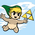 Legend of Zelda Nirvana Link Triforce T-Shirt