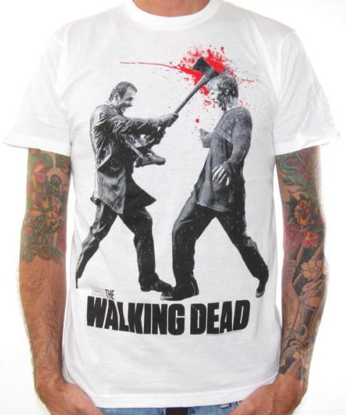 The Walking Dead Axe to the Head Rick Grimes T-Shirt