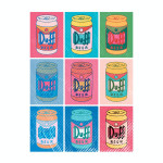 Duff Beer Can Pop Art Simpsons Andy Warhol T-Shirt
