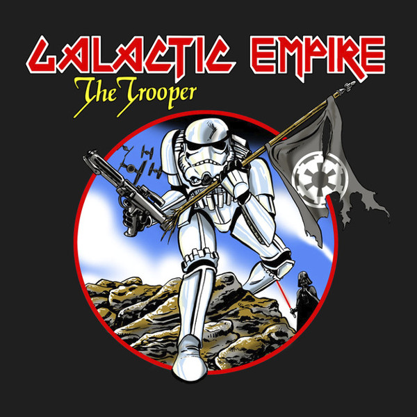Stormtrooper Iron Maiden The Trooper Star Wars T-Shirt
