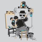 Heisenberg Self-Portrait Breaking Bad Norman Rockwell T-Shirt