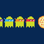 Teenage Mutant Ninja Turtles Pac-Man Pizza T-Shirt