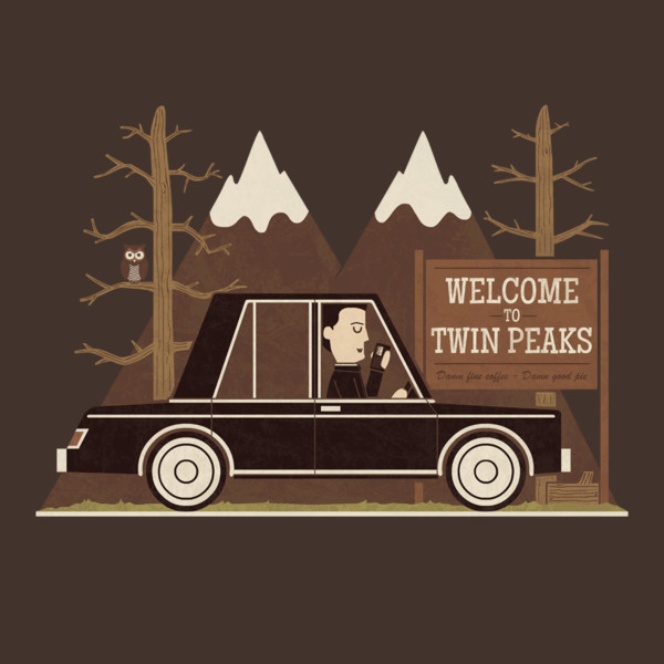 Welcome to Twin Peaks T-Shirt