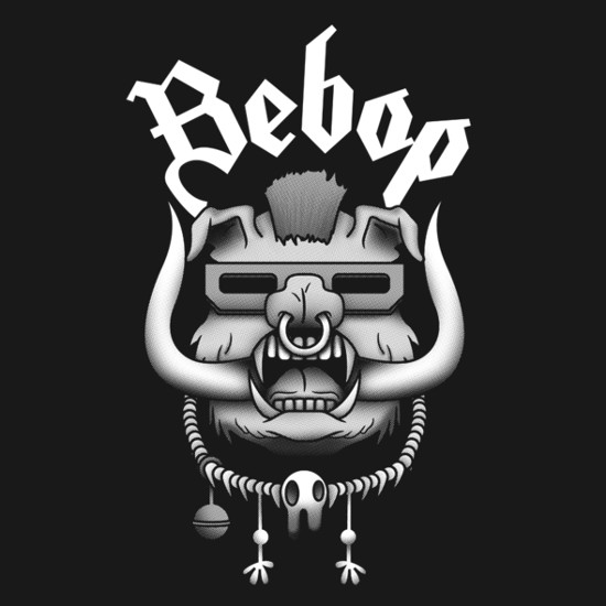Bebop Motorhead Logo TMNT T-Shirt