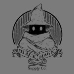 Black Mage Magic Supply Final Fantasy Wizard T-Shirt