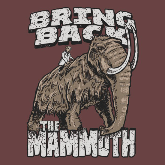 Bring Back The Woolly Mammoth T-Shirt