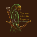 Link Failed Hyrule Legend of Zelda T-Shirt