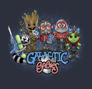 Guardians of the Galaxy Muppet Babies T-Shirt