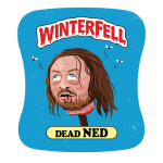 Dead Ned Stark Garbage Pail Kids Game of Thrones T-Shirt
