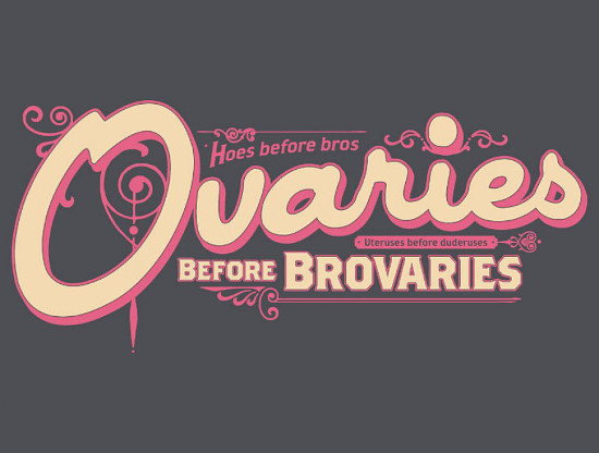 Leslie Knope Ovaries Before Brovaries Parks and Recreation Quote T-Shirt