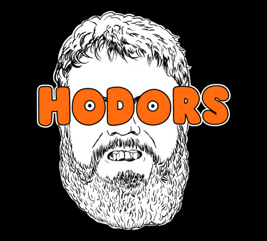 Hodors Hooters Restaurant Game of Thrones T-Shirt