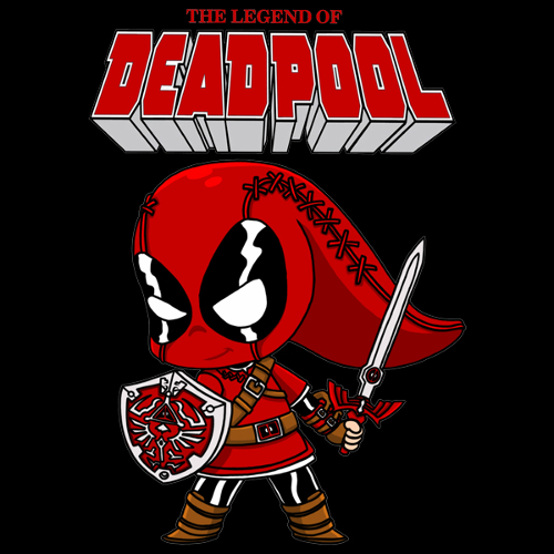 Legend of Deadpool Zelda T-Shirt