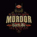 Mordor Dark Ale Hobbit Lord of the Rings T-Shirt