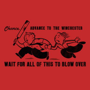Chance Advance to the Winchester Shaun of the Dead T-Shirt