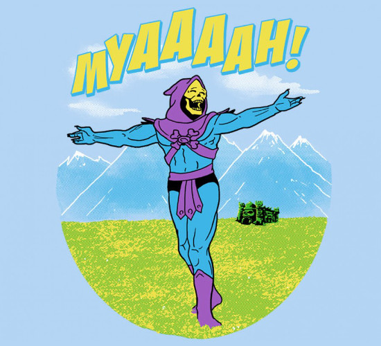 Myaah Skeletor Sound of Music He-Man T-Shirt