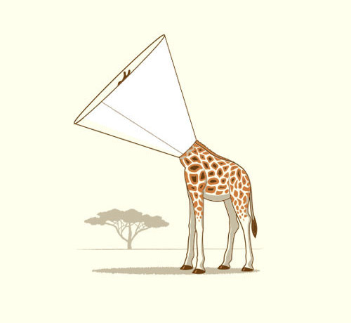 Giraffe Neck Cone T-Shirt
