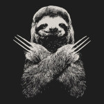 Slotherine Wolverine Sloth T-Shirt