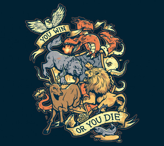 You Win or You Die Game of Thrones T-Shirt