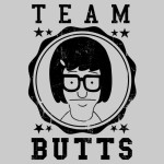 Tina Belcher Team Butts Bob's Burgers T-Shirt