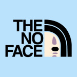 The No Face North Face Spirited Away T-Shirt
