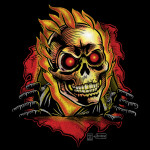 Ghost Rider Bones Ripper T-Shirt