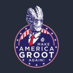 Groot for President Guardians of the Galaxy T-Shirt