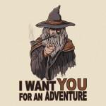 I Want You For An Adventure Gandalf Hobbit T-Shirt